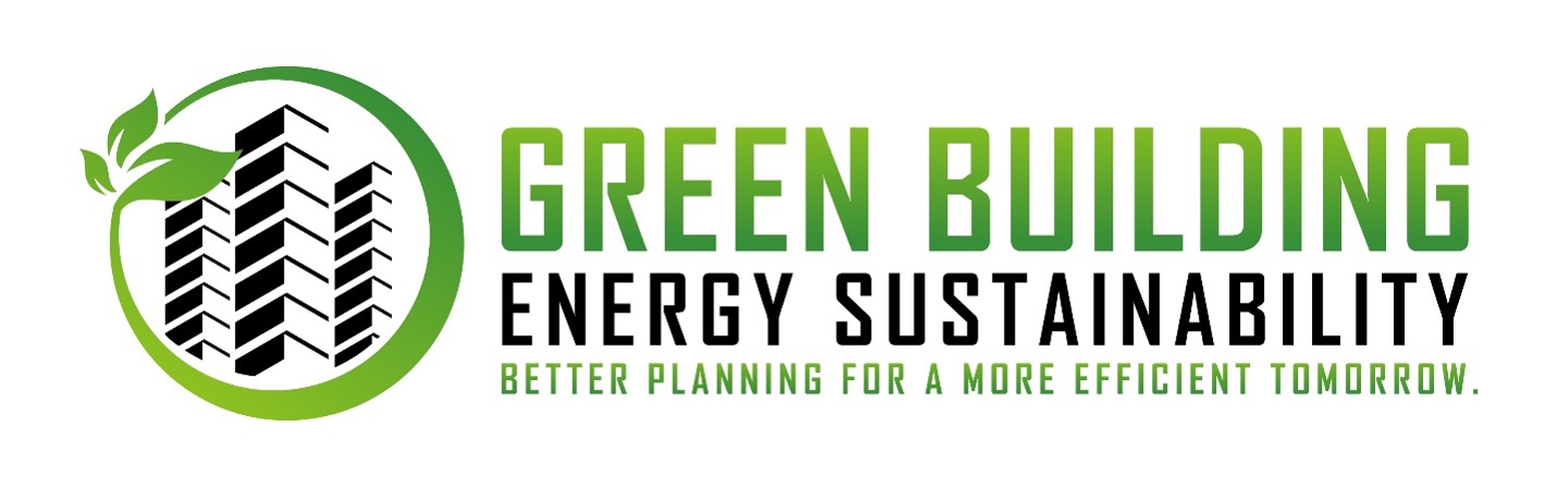Green Building Energy Sustainability Logo